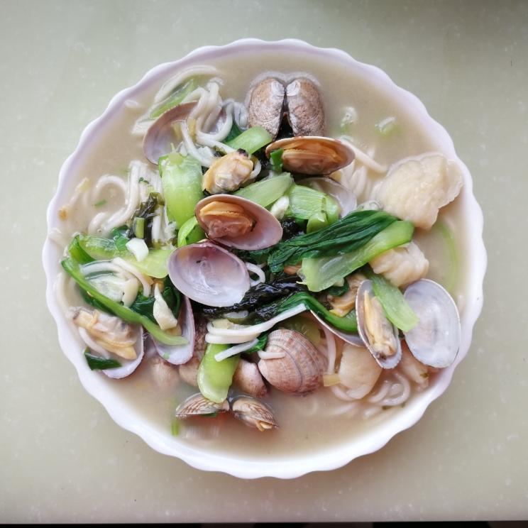 【花甲蔬菜面的做法步骤图,花甲蔬菜面怎么做好吃】晴天c喵_下厨房