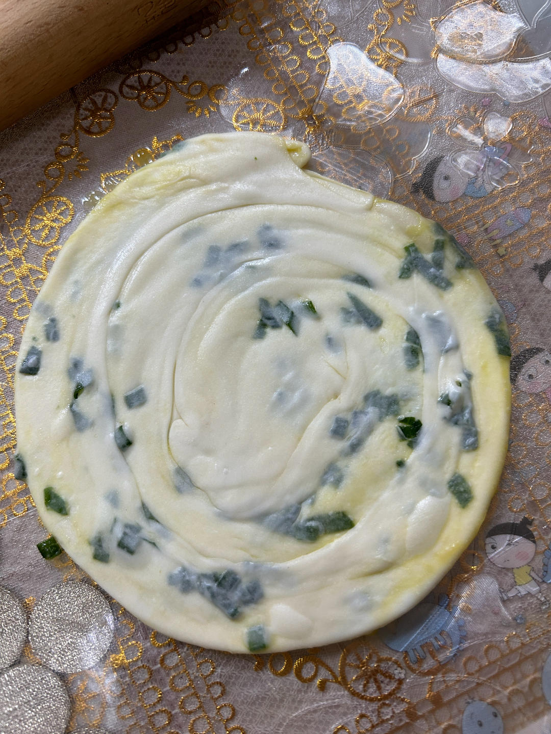 家常葱油饼 柔软多层 凉了也不硬 附细节视频详解