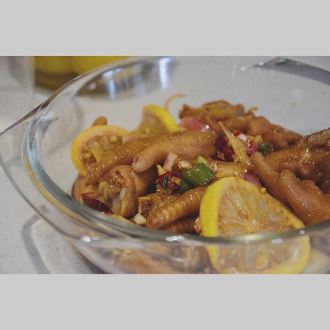 【柠檬酸辣鸡爪】自制超级无敌美味的网红鸡爪