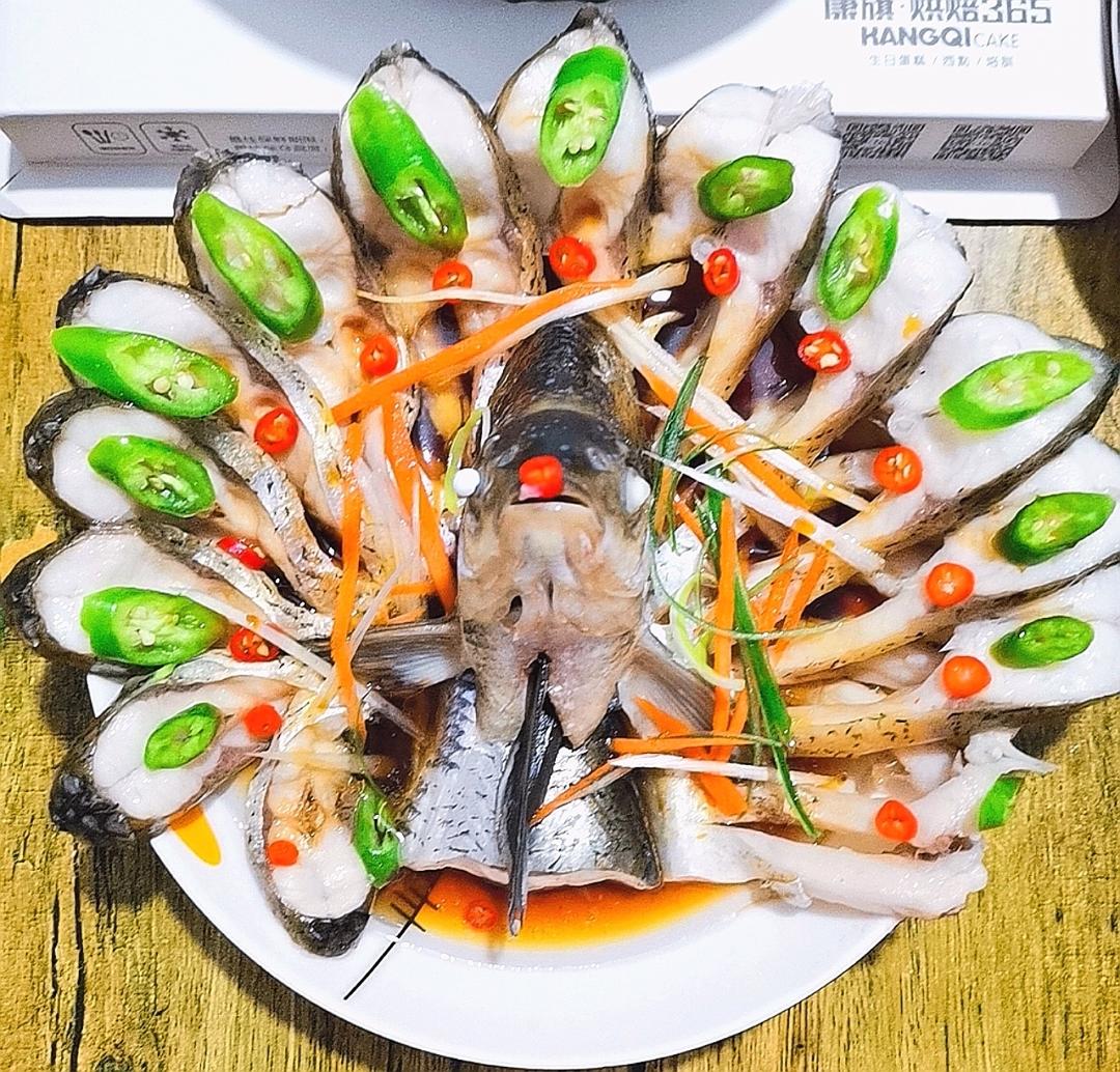 🌸年夜菜（年年有鱼）孔雀开屏鱼🐟