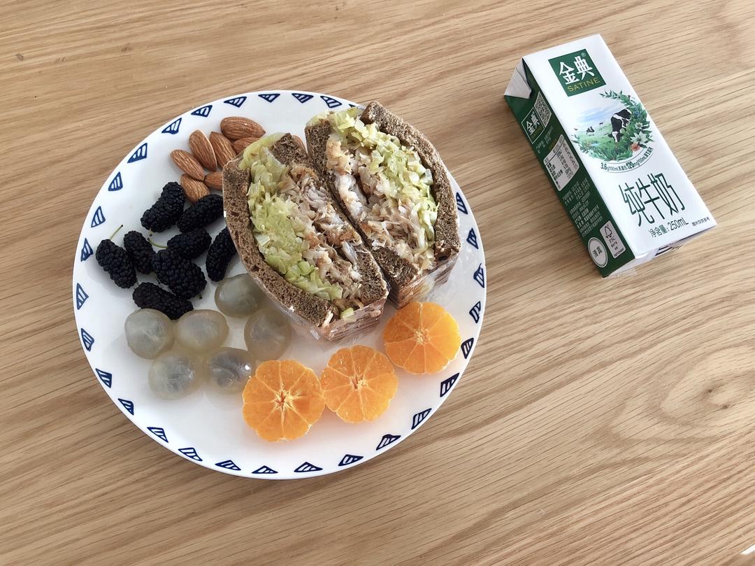 纯奶手撕吐司的做法 步骤1