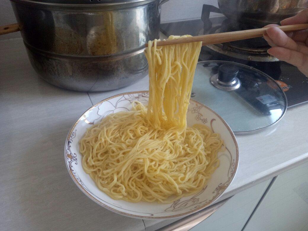 裱花袋做鸡蛋面