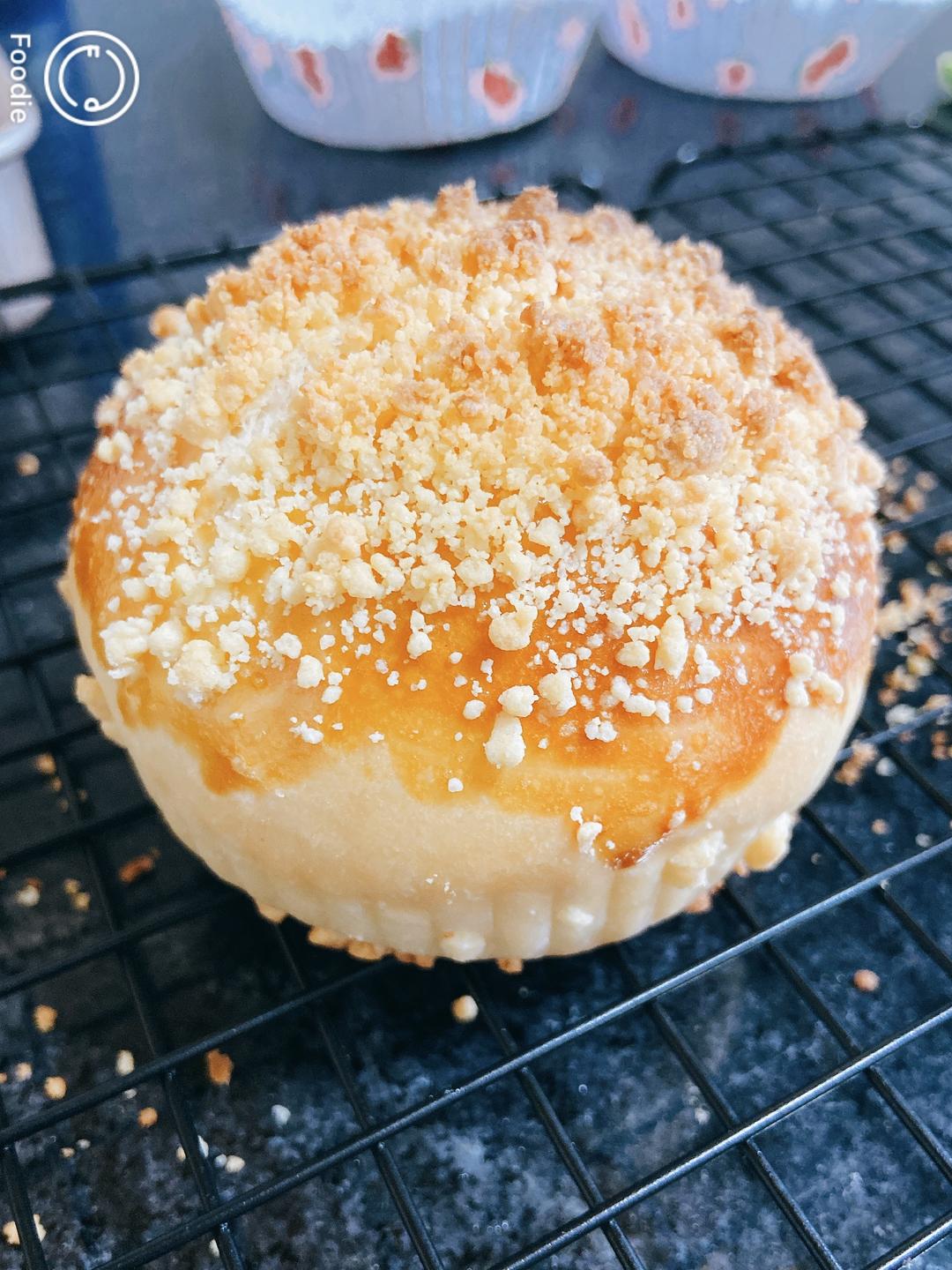 奶酥蜜豆面包的做法