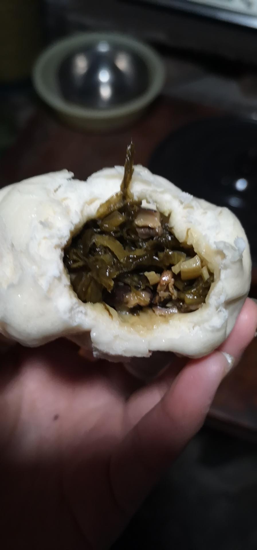 酸菜包子的做法