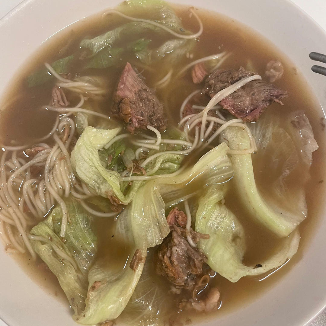 卤牛腱、卤牛肉面