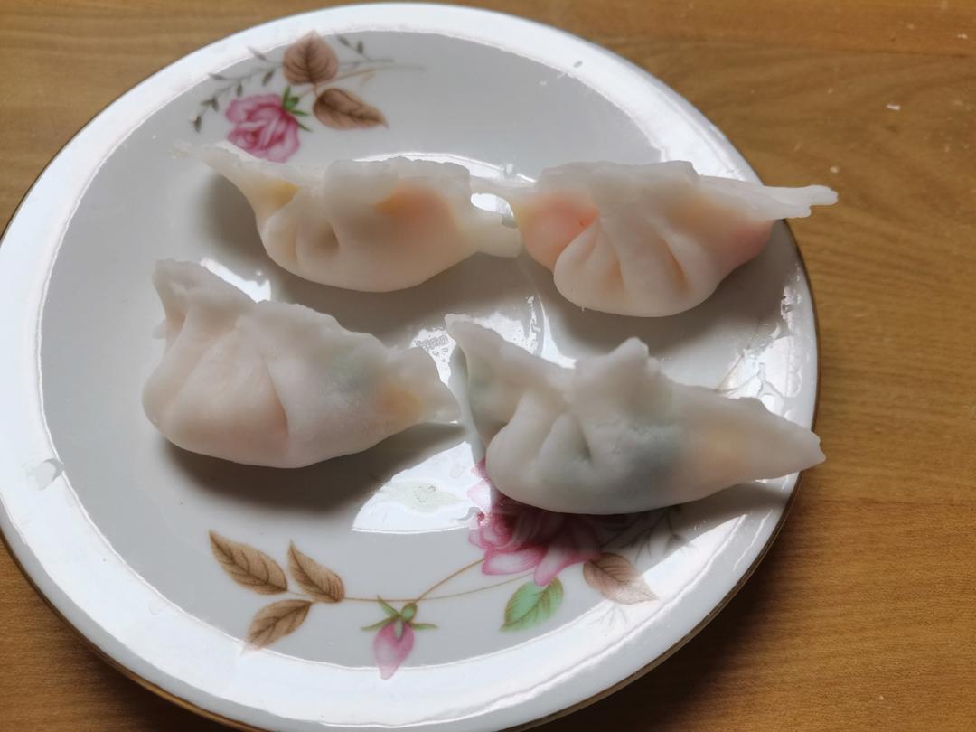 早餐第15天～改良版水晶虾饺