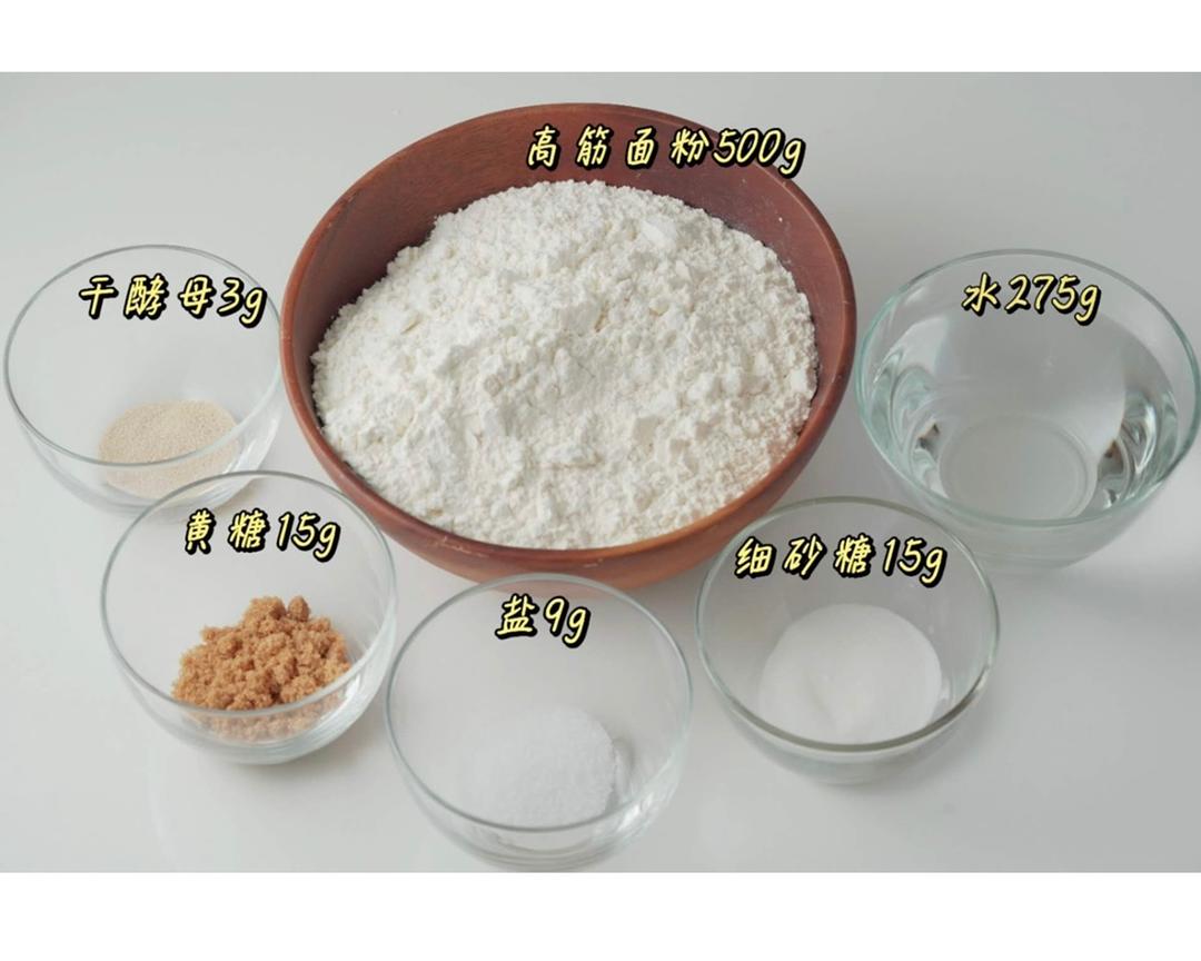 纯奶手撕吐司的做法 步骤1