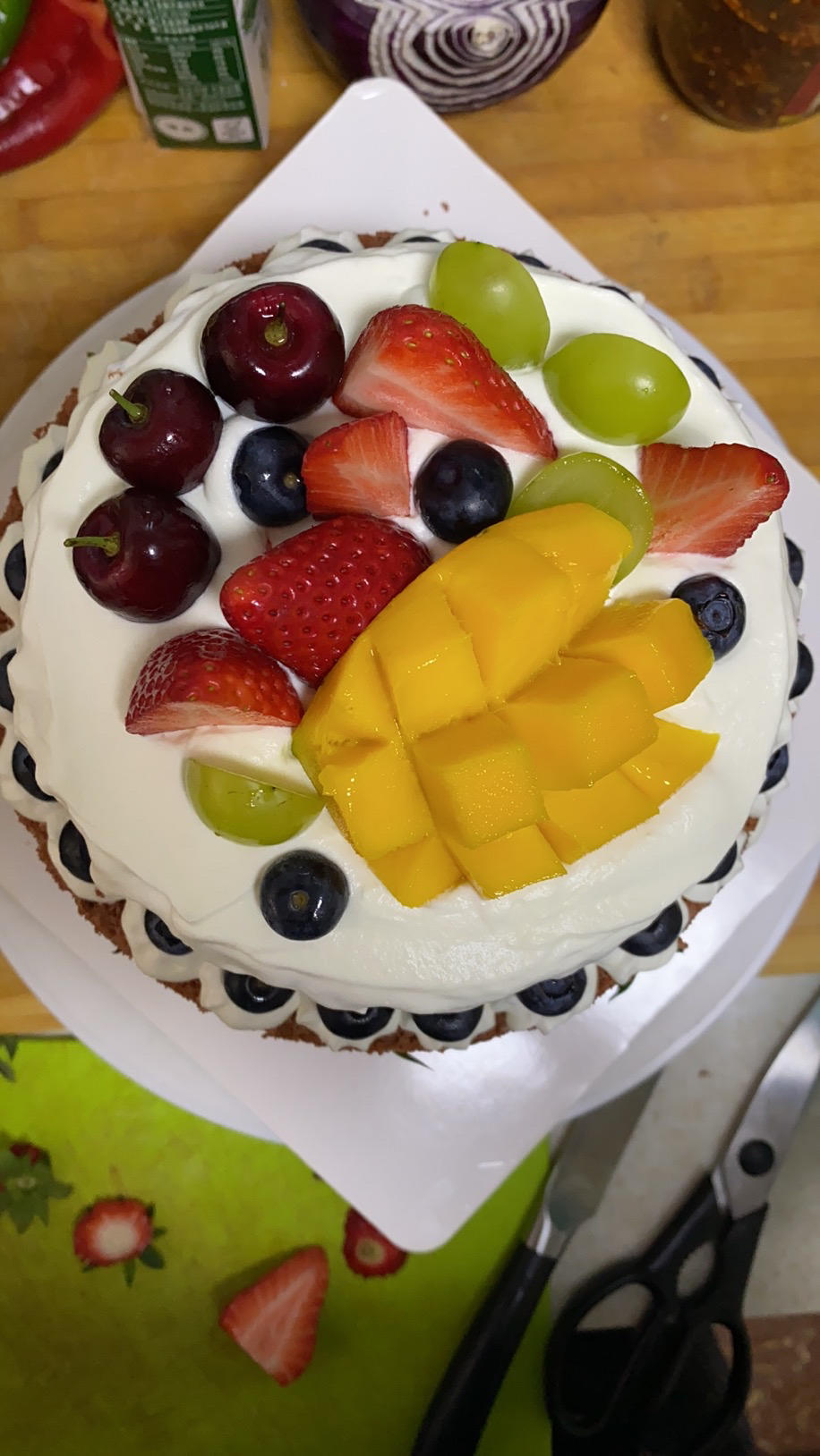 爱的礼物 双层裸蛋糕