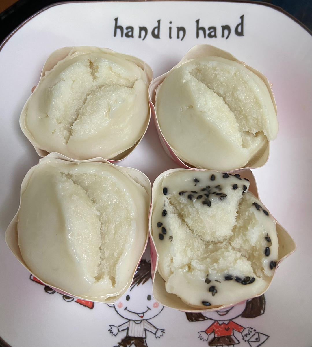 一次成功的开花米糕