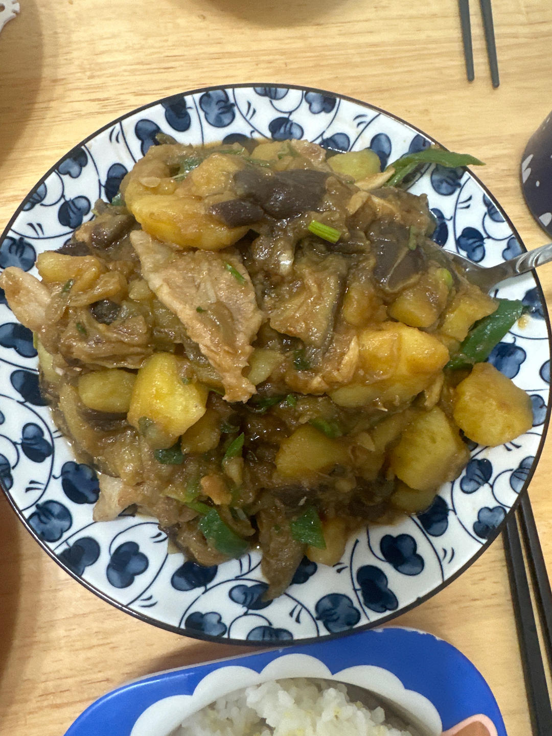 黯然销魂之 东北土豆炖茄子