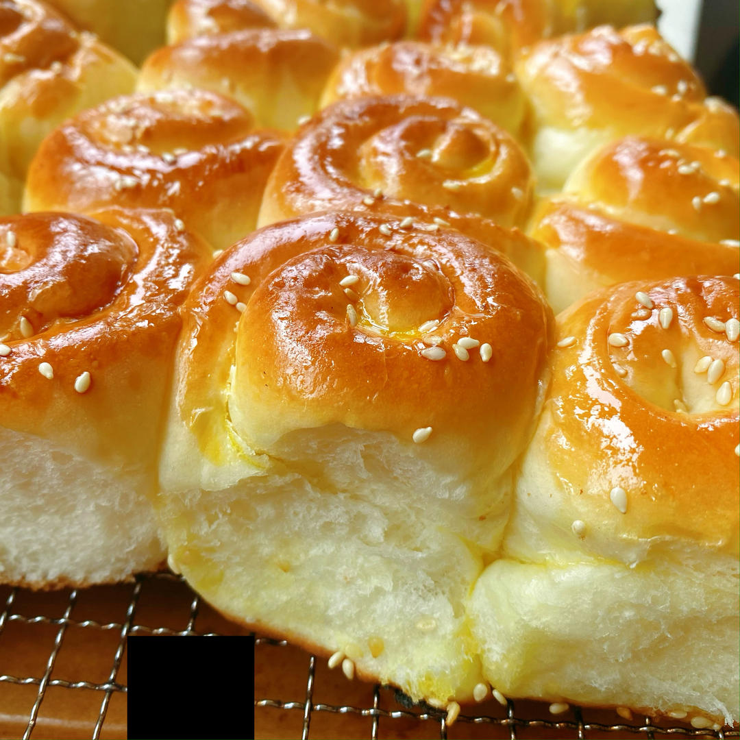 脆底蜂蜜小面包