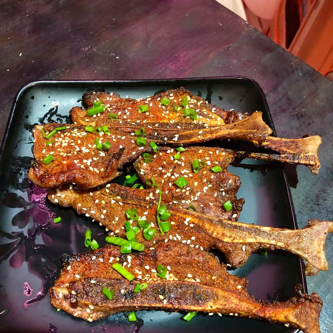 烤扇子骨（烤箱版）