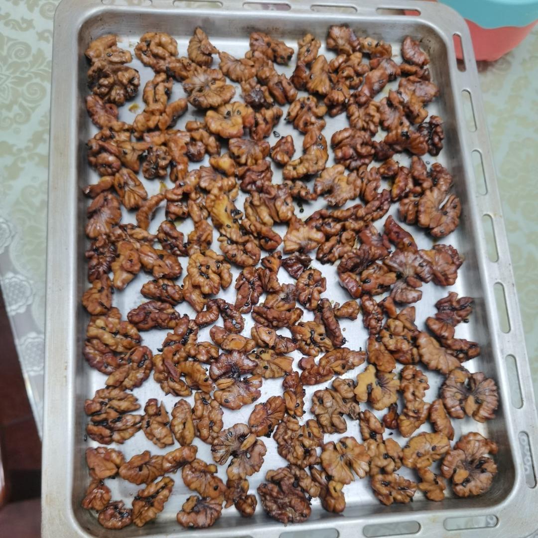 不用熬糖的琥珀核桃仁