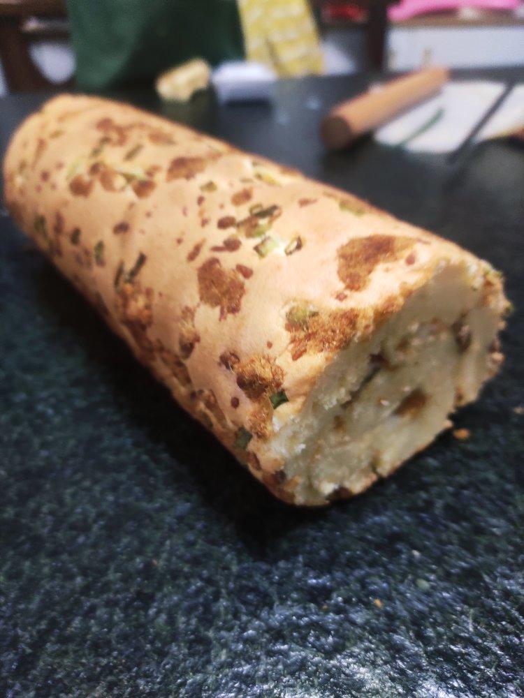 香葱肉松蛋糕卷