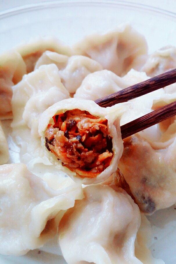 饺子 牛肉胡萝卜水饺 大米星人做的牛肉胡萝卜水饺