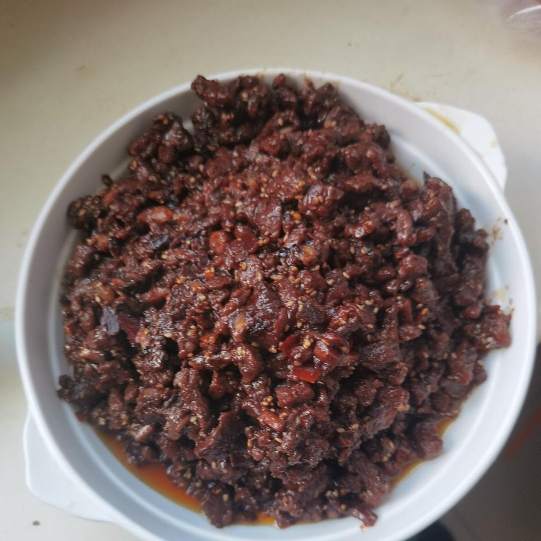 自制牛肉酱（改良版）