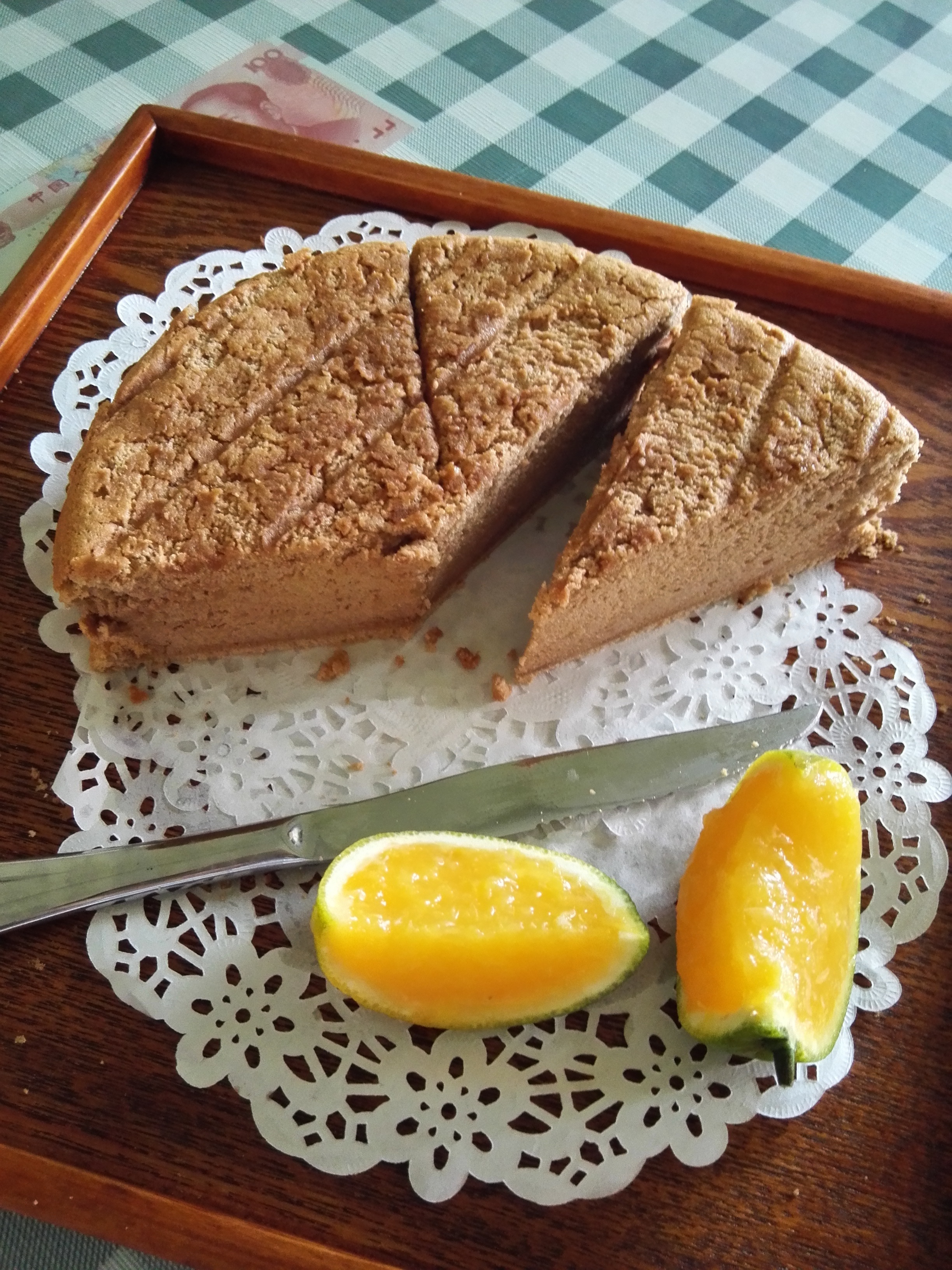 香橙果冻