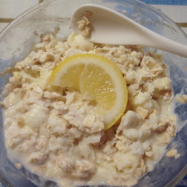 燕麦榴莲牛奶冰