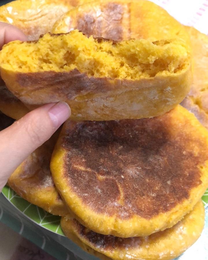 堂妈小厨——发面南瓜饼