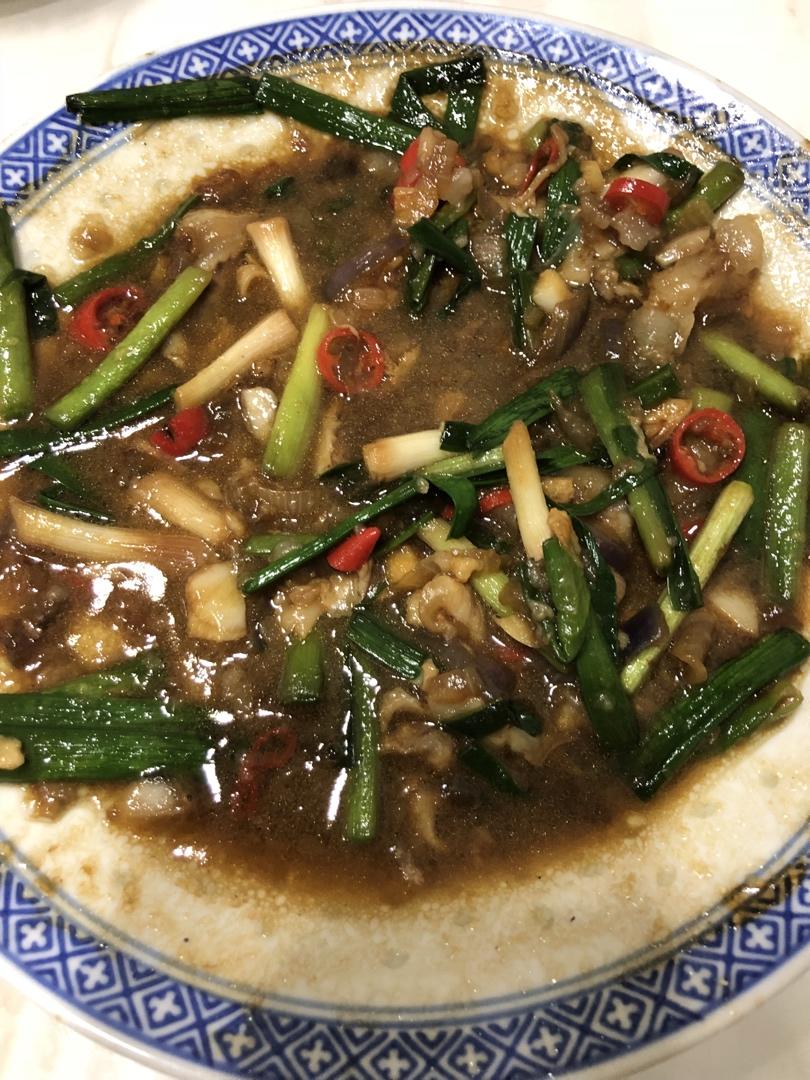 香辣爆炒鱼泡