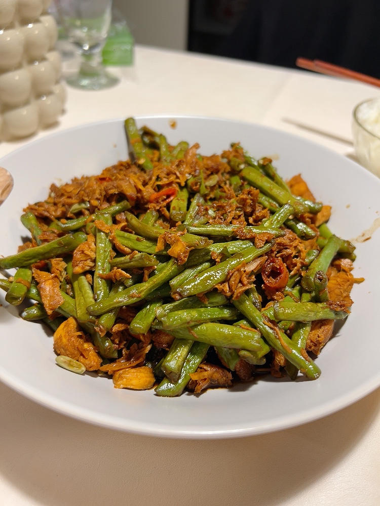 豇豆豆角炒肉肉