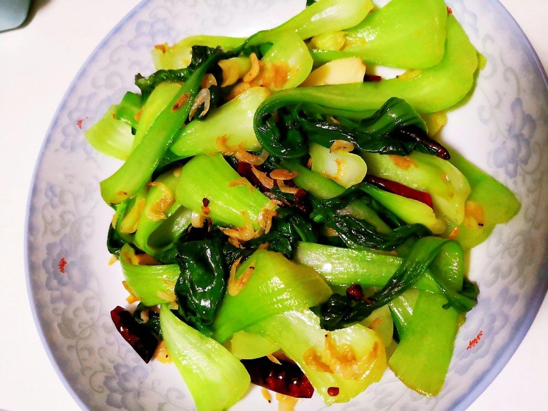 虾皮小油菜