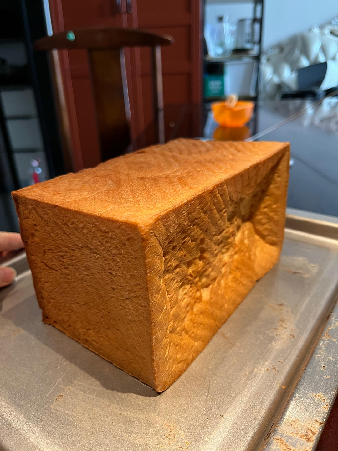 夺命软吐司(๑´ڡ`๑)超软拉丝极速方便的一次发酵吐司