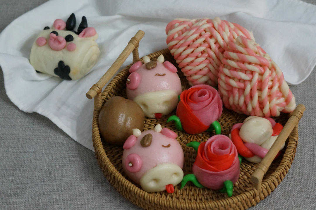 超详细新手教程牛牛造型馒头