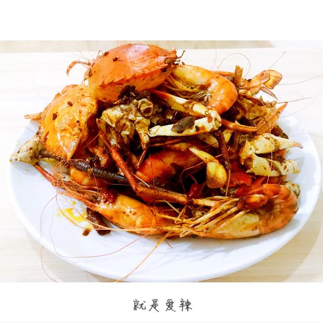 香辣虾蟹的做法