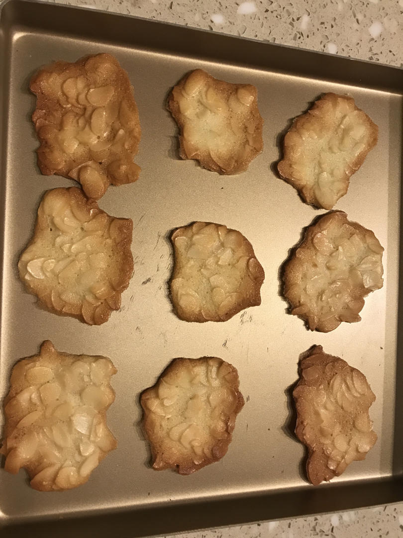 消灭蛋白好帮手：杏仁瓦片