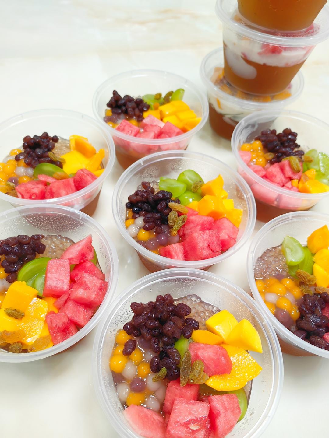 海底椰雪梨膏～罗汉果菊花冻～夏日养生