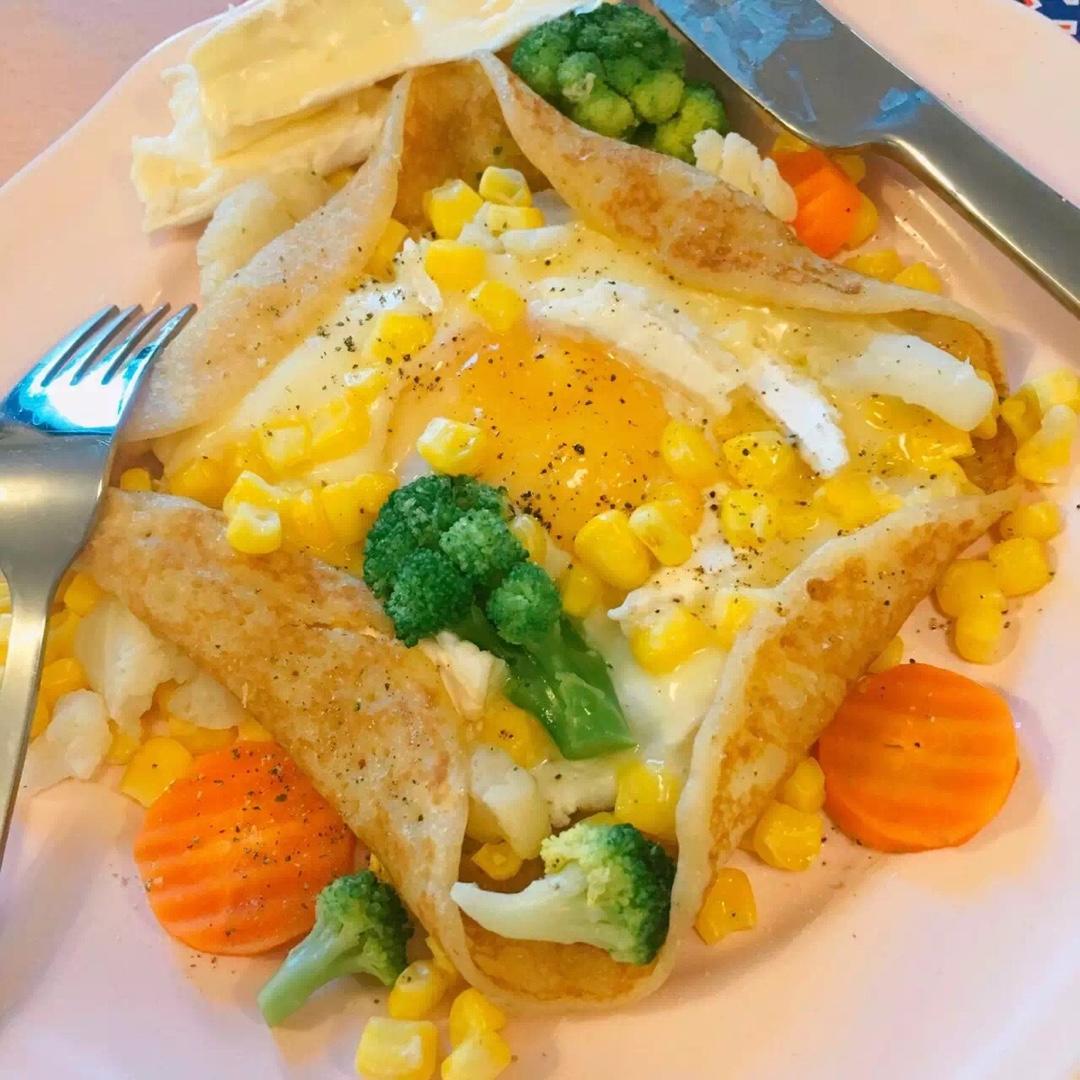 【曼食慢语】法式可丽饼配鲜莓果
