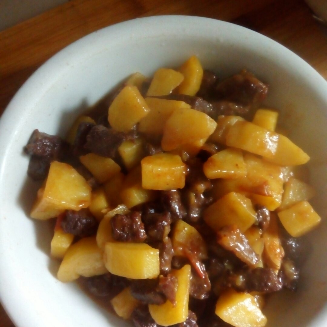 土豆炖牛肉