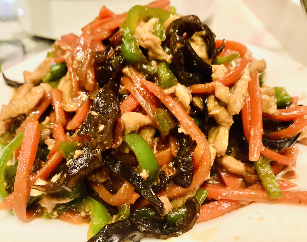 超级下饭鱼香肉丝（不辣版）