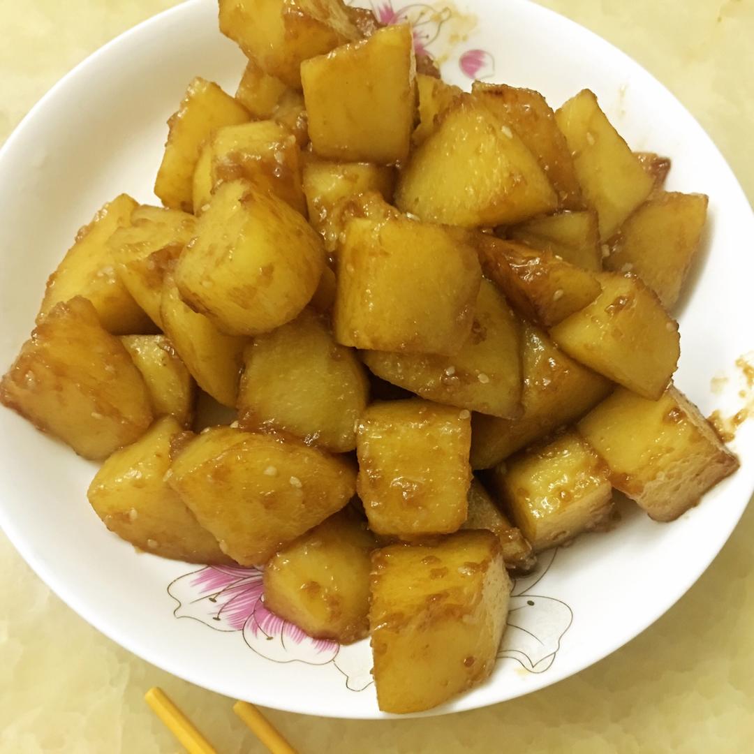 大小朋友都爱的糖醋土豆