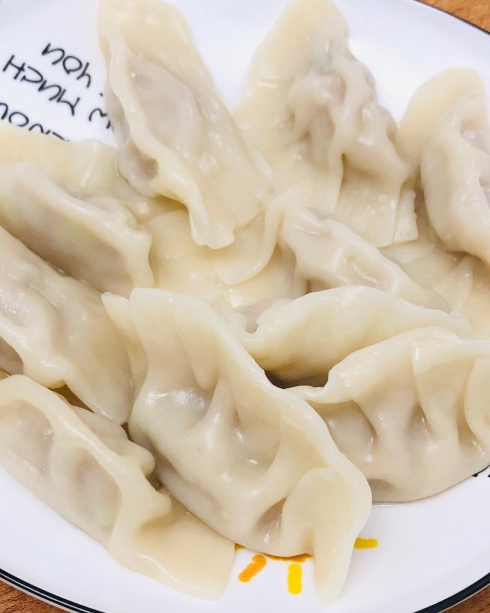 包菜猪肉水饺【附带饺子皮做法】