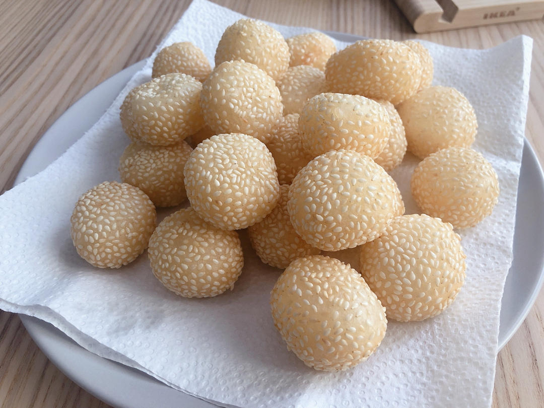空心油麻球