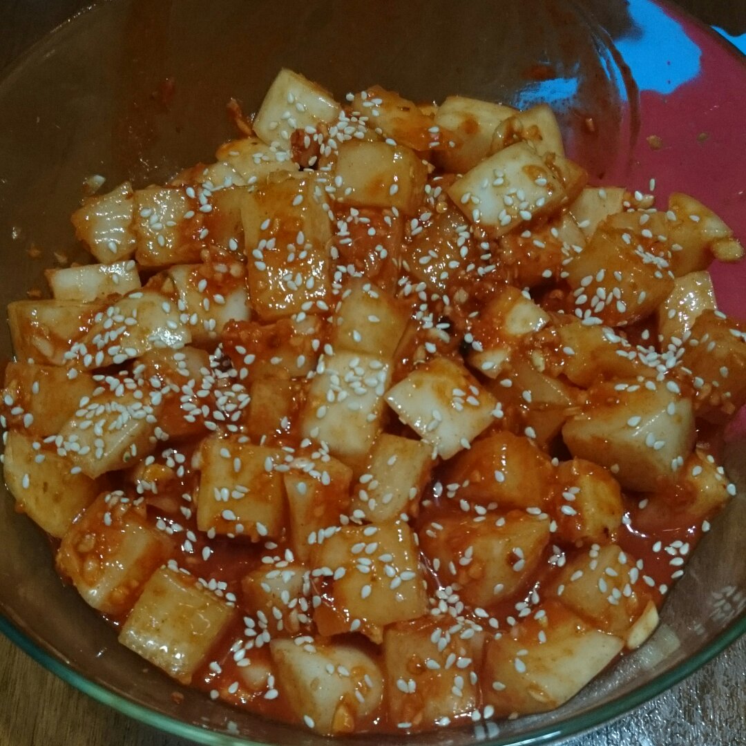 韩国泡菜辣萝卜块