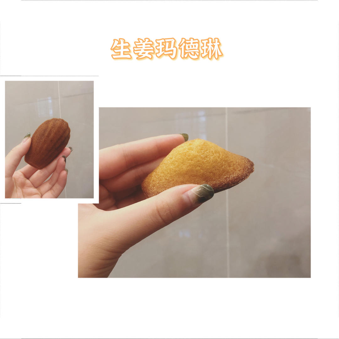 姜味玛德琳 -- panasonic松下NU-JK100W热风蒸烤箱版