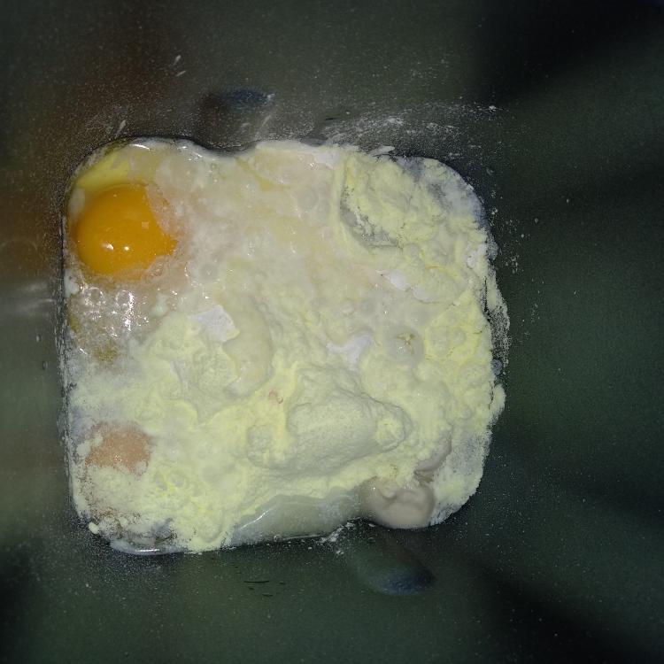 纯奶手撕吐司的做法 步骤1