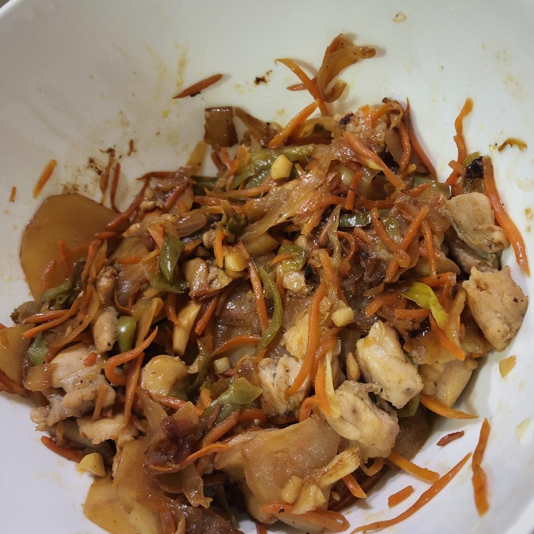 鸡丁青椒土豆片丨健康·三餐