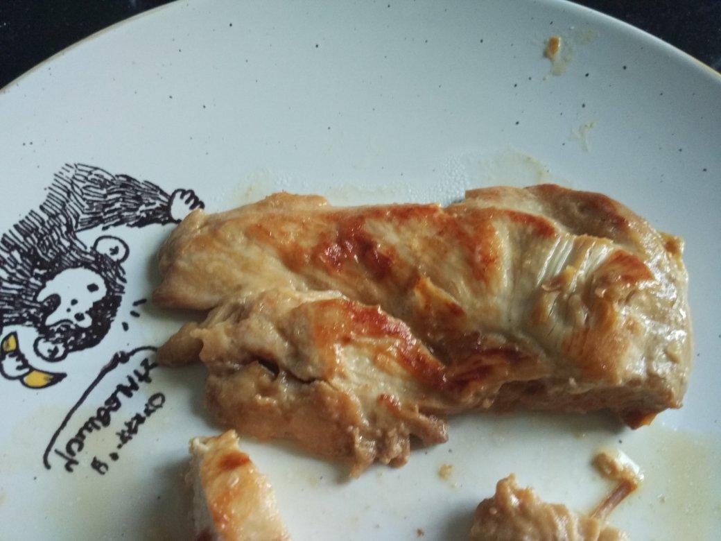 酷炫屌炸天好吃的煎鸡胸肉（香蒜蜂蜜煎鸡胸肉）