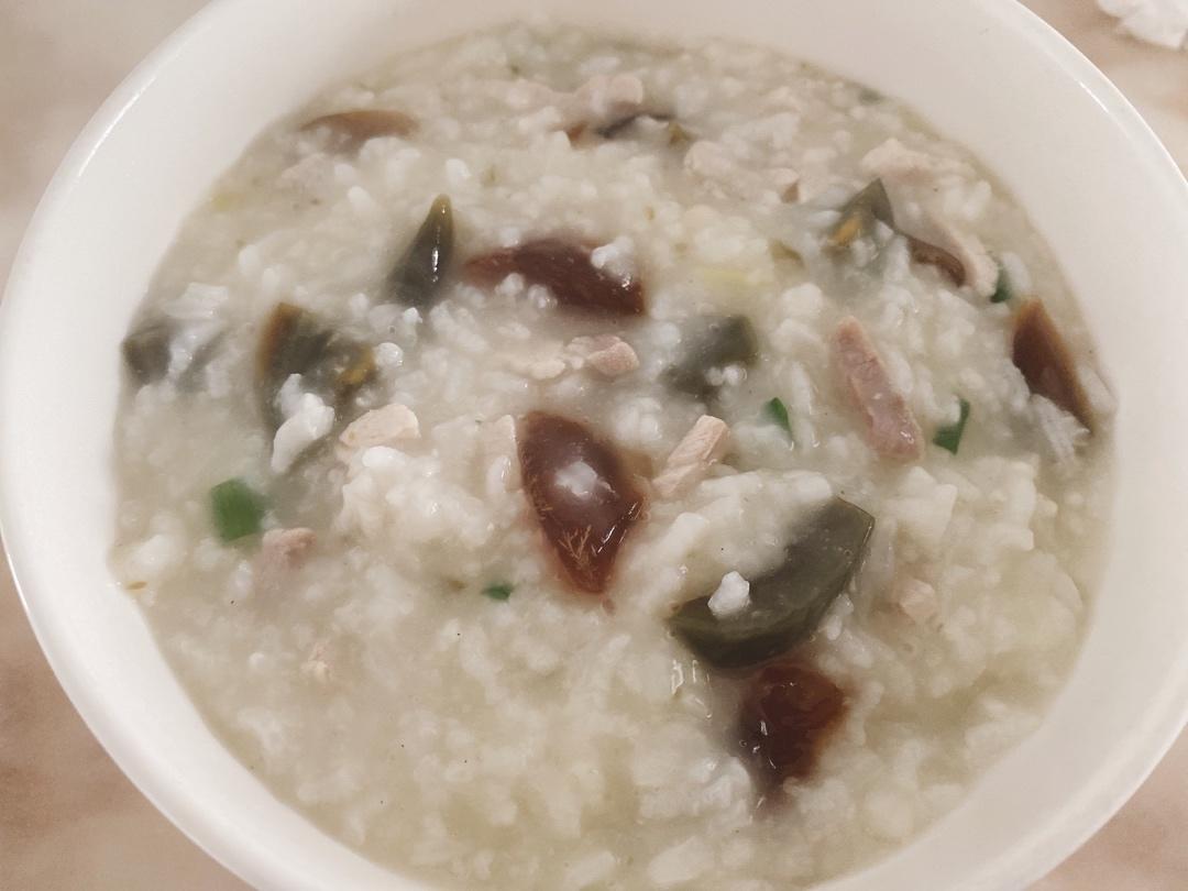 皮蛋瘦肉粥
