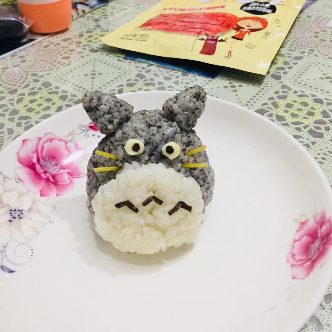龙猫和煤球精灵饭团