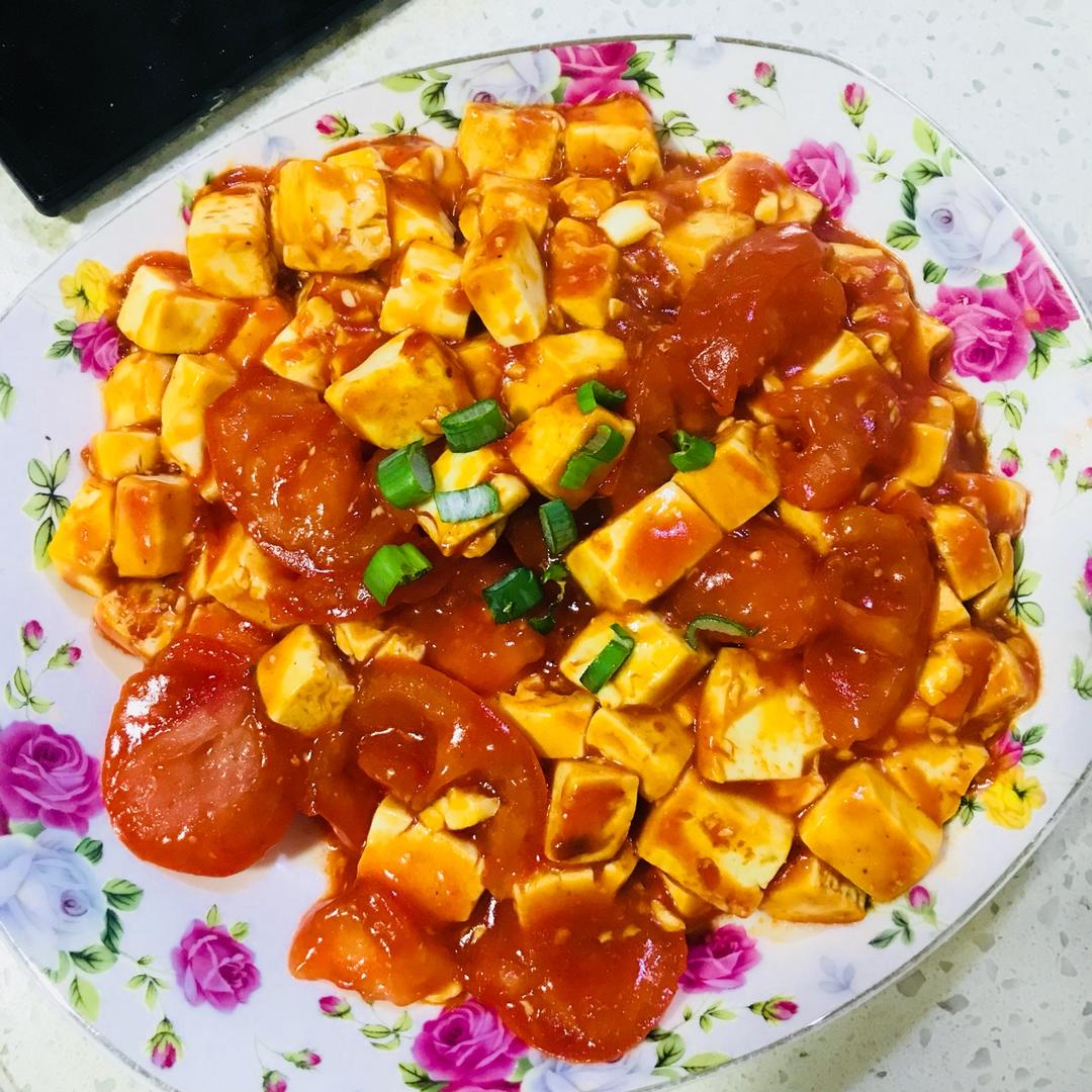 番茄豆腐