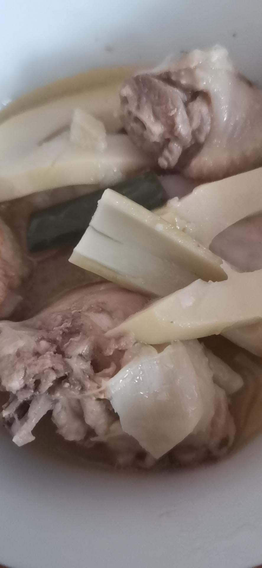 黄油春笋鸡