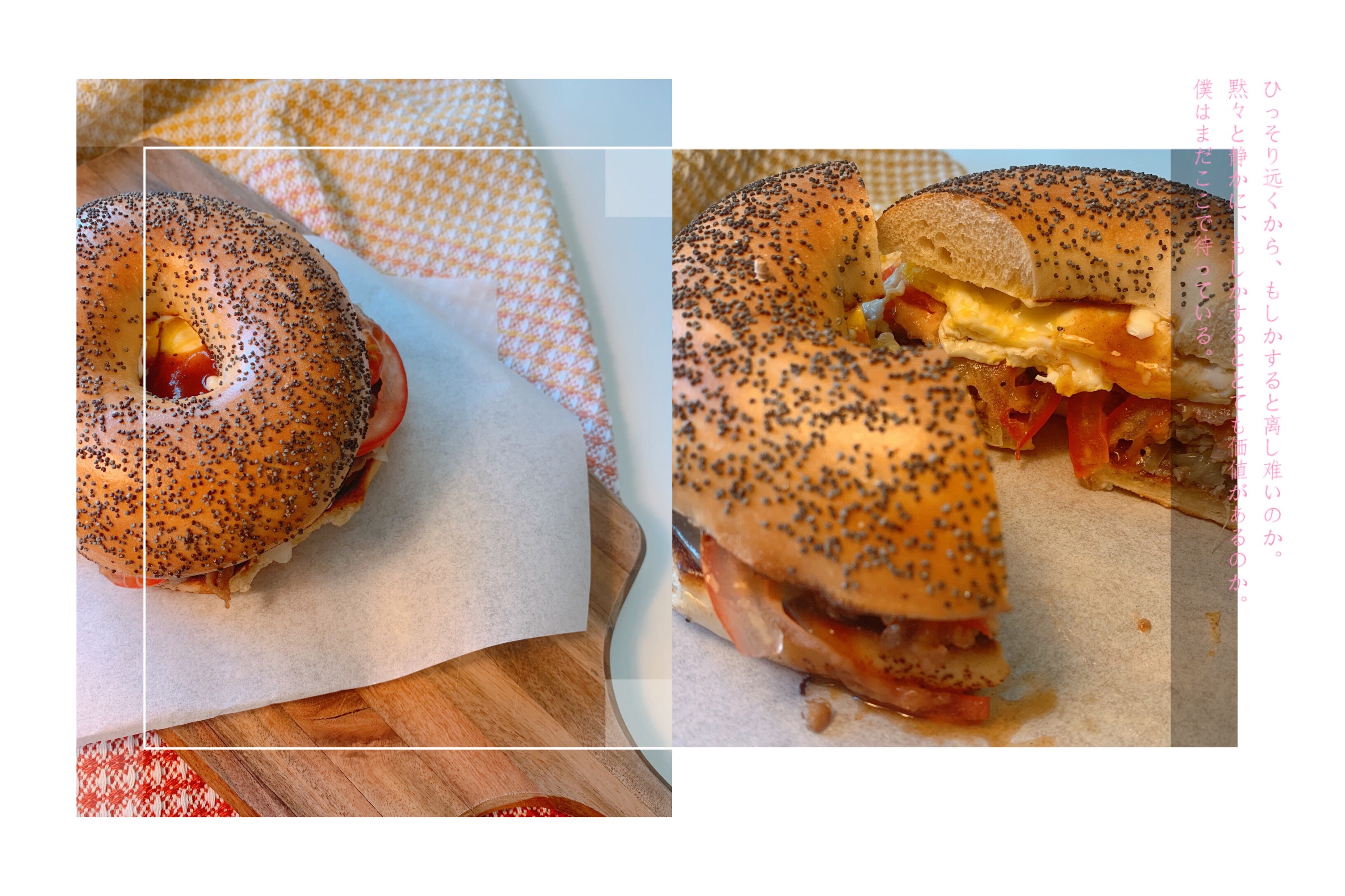和风肥牛贝果三明治🥯美味又营养丰富的快手早午餐 ｜ 一个锅搞定！的做法