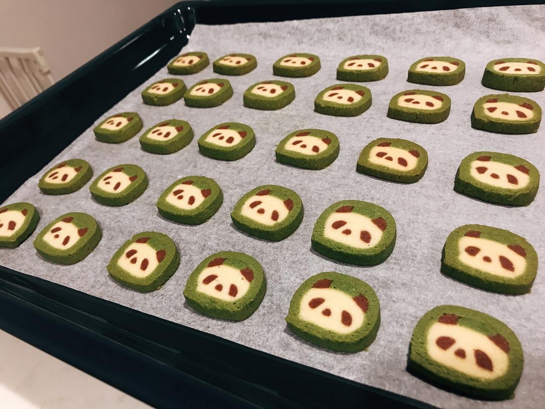 熊猫饼干（稍微修改了下糖小饼的方子）