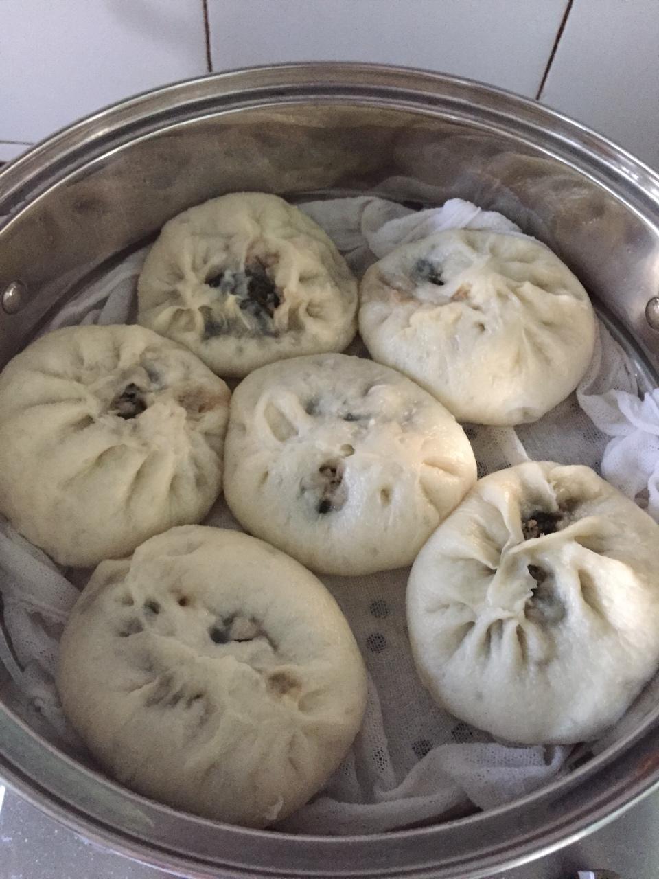 海青菜包子