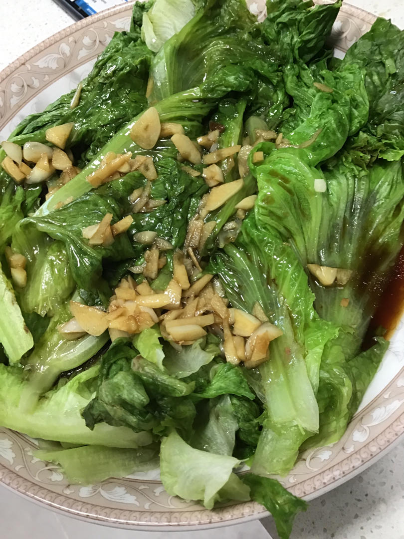 5分钟上桌的蚝油生菜